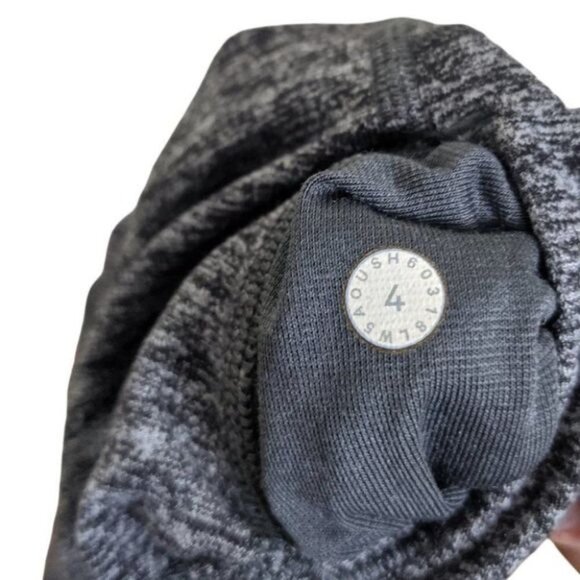 lululemon Pace Rival Crop 19" Heathered Black  Slate Leggings - Picture 10 of 11